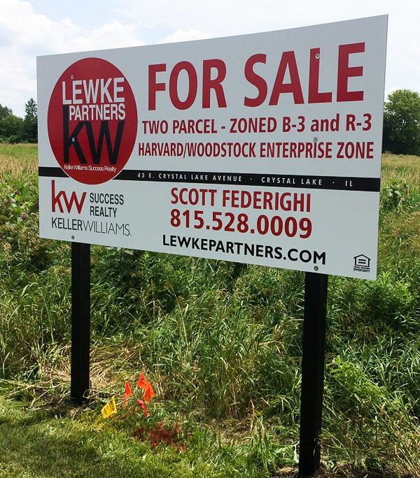 Keller Williams Real Estate Sign