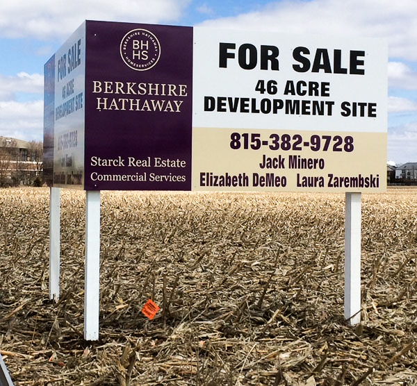 Berkshire Hathaway Real Estate Sign