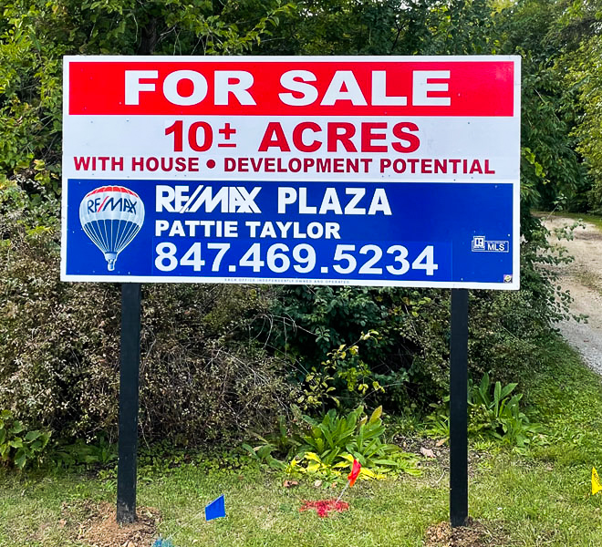 Remax Real Estate Sign