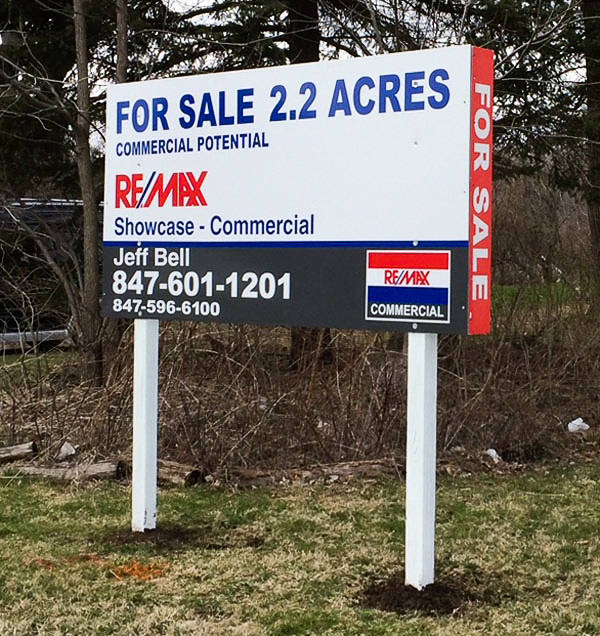 Remax Real Estate Sign